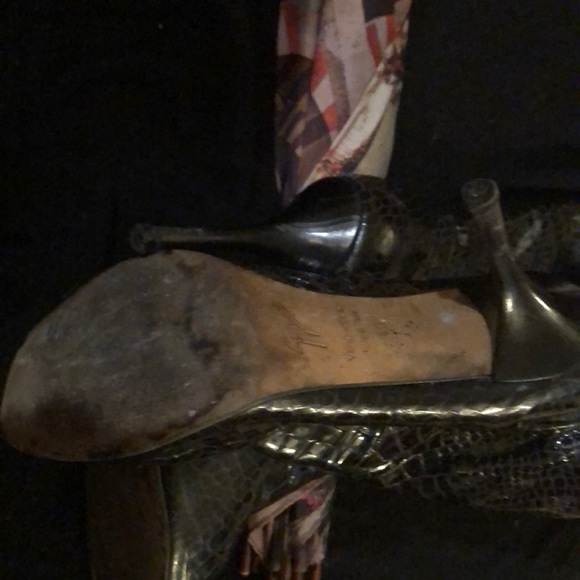 VERO CUROIO patent leather knee boots - Picture 4 of 5